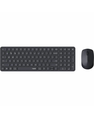 Tastatur mit Maus Rapoo 9310M Schwarz