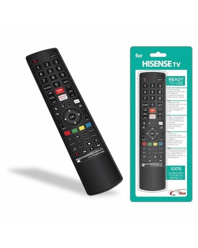 Mando a Distancia Universal Hisense 1720 Negro