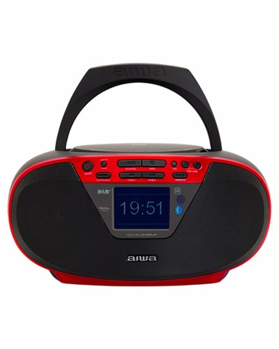 Radio/CD mp3 Aiwa BBTU500DAB/RD Rot FM
