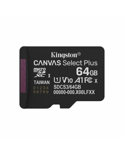 Scheda Di Memoria Micro SD con Adattatore Kingston SDCS3/64GBSP 64 GB