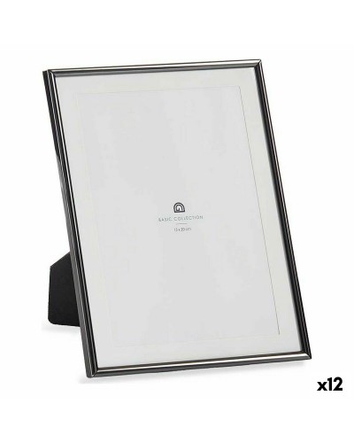 Fotoram Glas Svart Stål (12 antal)