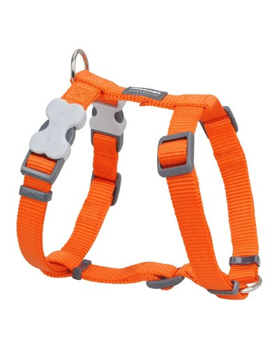 Red Dingo Plain Orange Dog Harness, Comfortable and Adjustable
