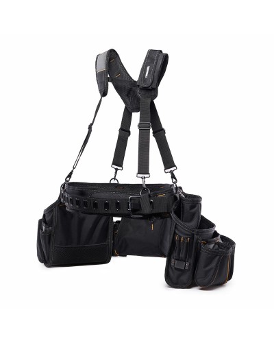 Cinturón de herramientas Toughbuilt Pro con tirantes y bolsas modulares TB-301-6

