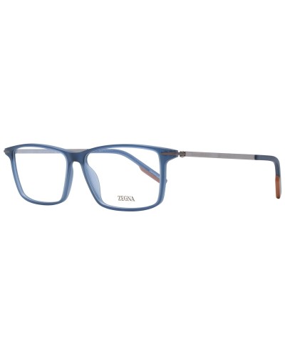 Ermenegildo Zegna EZ5204: Montura Gafas Hombre, Calibre 58, Plata
