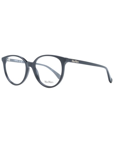 Max Mara Damen Brille MM5084 Schwarz Glänzend 53mm - Elegantes Gestell
