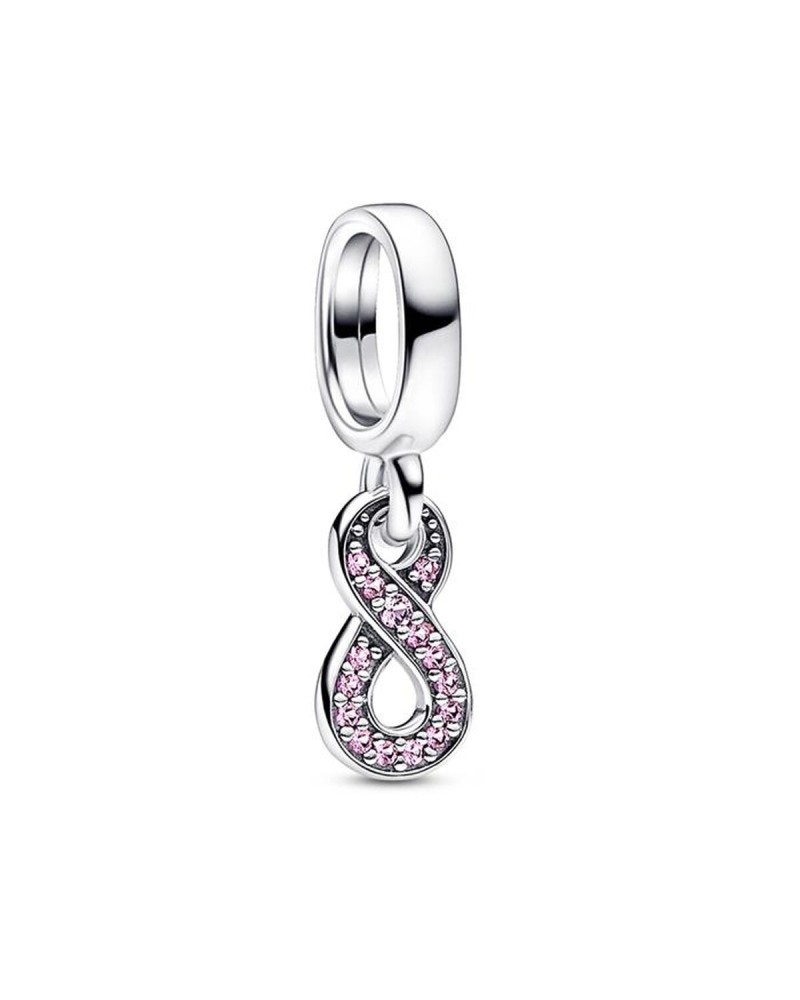 Pandora Charm Pendente Cuore Scintillante Bicolore per Bracciali 792766C01