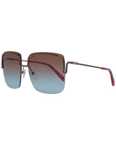 Emilio Pucci EP0116 : Lunettes de Soleil Femme Marron Verres Dégradés
