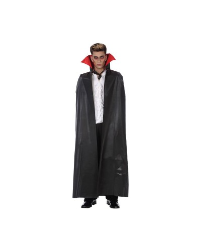 Cape Noire Vampire Multicolore Taille Unique - Costume Halloween
