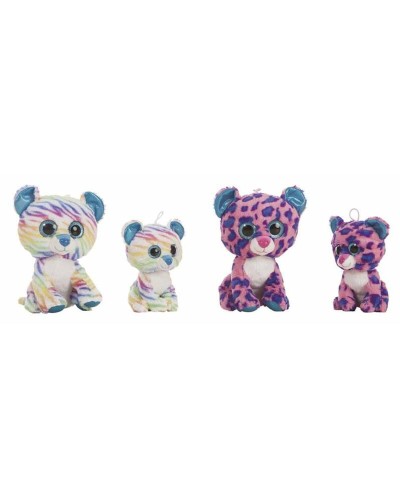 Peluche Animaux Doux 20cm - Ours, Éléphant, Lapin - Idée Cadeau
