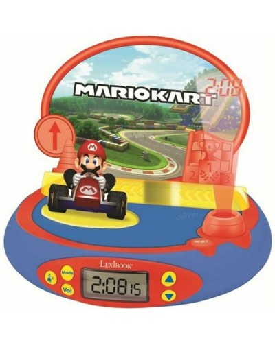 Radioklok Lexibook Mario Kart Projector met geluid