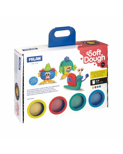 Creatief Spel met Boetseerklei Milan Funny Faces (33 Onderdelen)