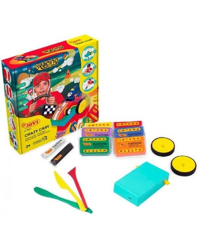 Jovi Set Knete Crazy Cars Racing - Multicolor, 1 Stück
