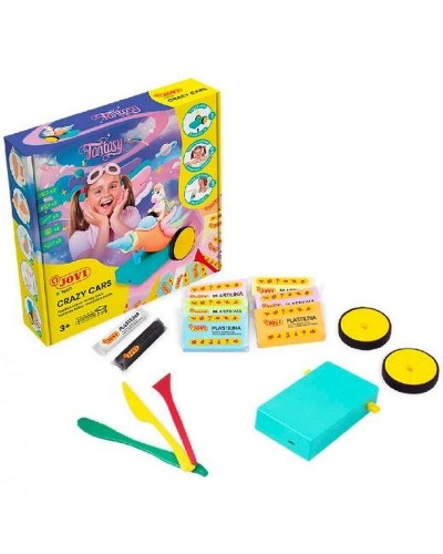 Jovi Crazy Cars Fantasy: Multicolor Knete Set - 1 Stück
