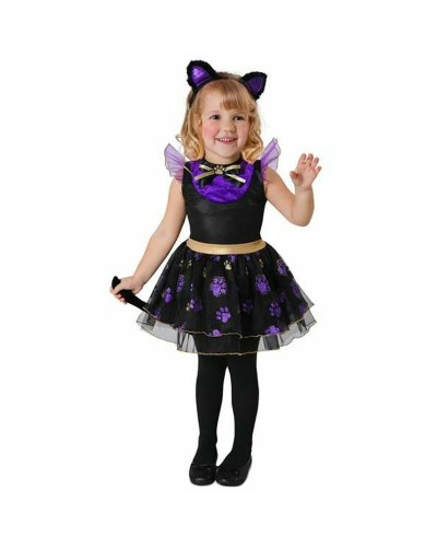 Lasten asut My Other Me Musta Purppura Pikkukissa (3 Kappaletta)