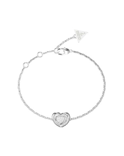 Naisten rannekorut Guess JUBB05461JWRHS Hopeinen