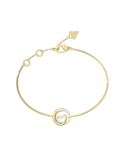 Naisten rannekorut Guess JUBB05527JWYGS Kullattu