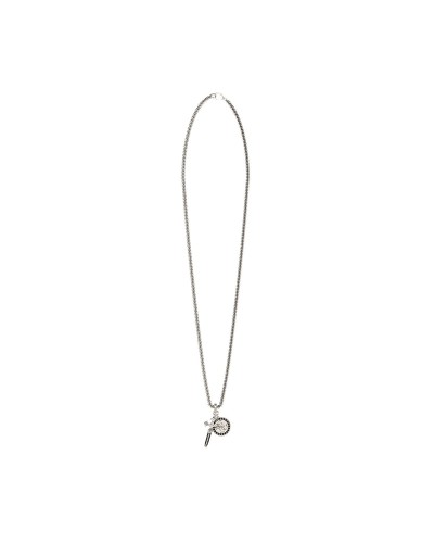 Men's Necklace Guess JUMN05075JWSTT-U Silver