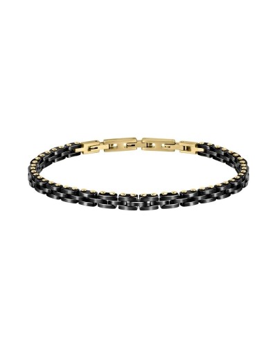 Bracelet Homme Sector SAFR27 Argent Noir