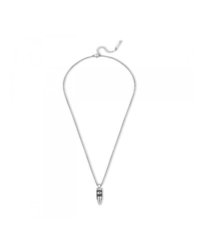 Ketting Heren Police PEAGN0034102 Zilverkleurig