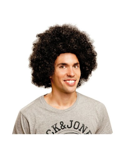 Peluca My Other Me Afro Jumbo Moreno