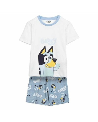 Pyjama Kinderen Bluey Wit