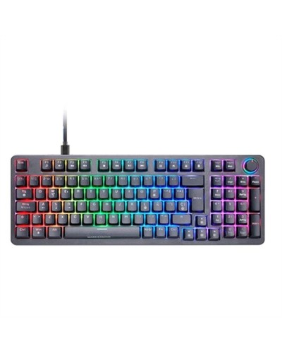 Teclado Gaming Mars Gaming MKPROYES Negro Qwerty Español