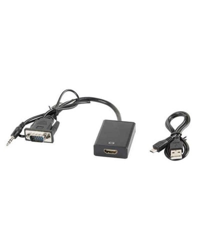 Adapter HDMI till VGA Lanberg AD-0021-BK