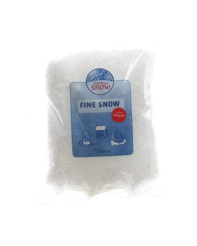 Julgranskula Decoris Snöflingor 350 g