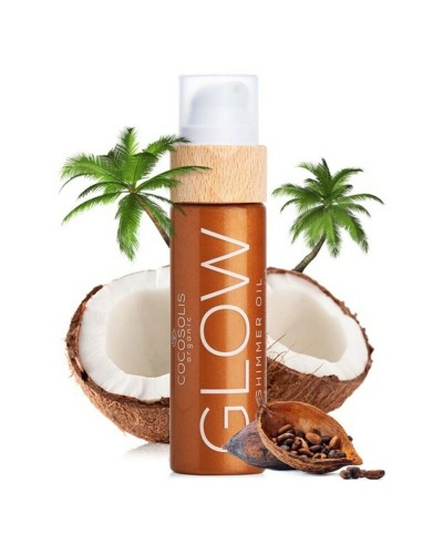 Cocosolis Olio Corpo GLOW Shimmer Oil - 110ml - Effetto Luminoso

