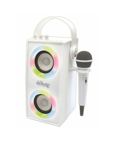 Lexibook iParty BTP180Z: Altoparlante Portatile Bluetooth Bianco
