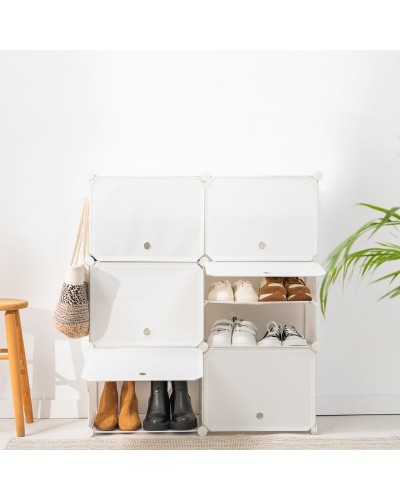 InnovaGoods Modular Portable Shoe Rack: Organize and store your shoes practically.
