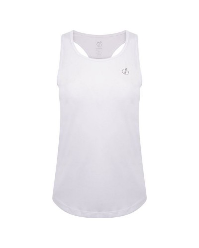 Tank Top Dames Dare 2b Agleam Wit