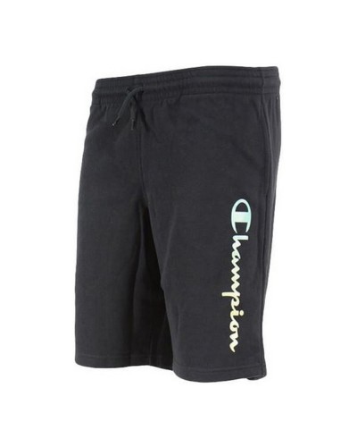 Champion Jogginghose Kinder Schwarz Baumwolle Fleece Sportlich
