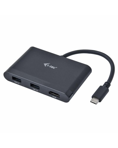 i-Tec Adaptateur USB-C vers HDMI, USB 3.0 & Power Delivery - Noir
