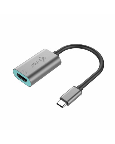 i-Tec USB-C to HDMI 4K 60Hz Adapter - Grey - For PC and Laptop
