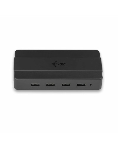 i-Tec USB 3.0 Hub 4-Port Extern mit Netzteil für Laptop und Desktop-PC
