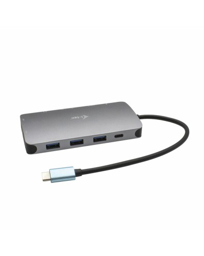 i-Tec Nano Dock Station C31NANODOCKVGAPD Plata - USB-C, HDMI, PD
