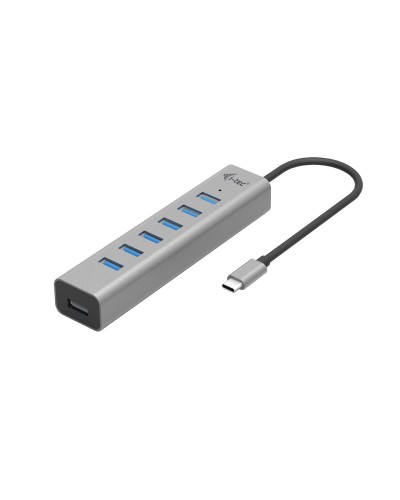 i-Tec USB-C 3.1 Metal Hub - 4 USB 3.0 Ports, Fast Charging
