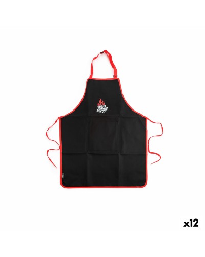 Förkläde Algon 61 x 75,5 cm Svart Grill