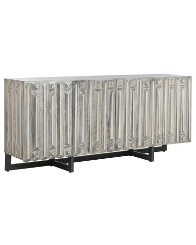 Anrichte Home ESPRIT Weiß Metall Mango-Holz 180 X 38,7 X 80 cm