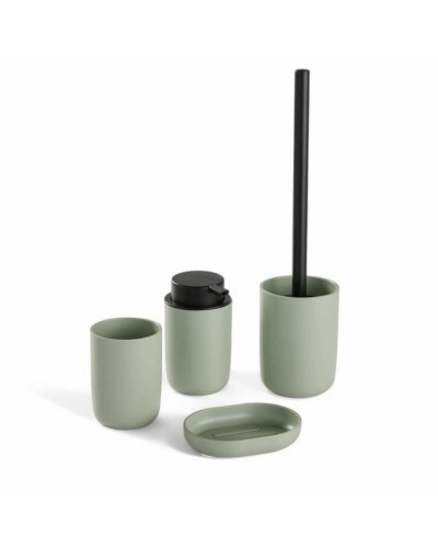Set da Bagno TODAY HOY Verde Plastica Moderno 4 Pezzi (4 Unità)