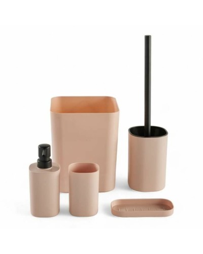 Badkit TODAY HOY Rosa Plast Modern (5 antal)