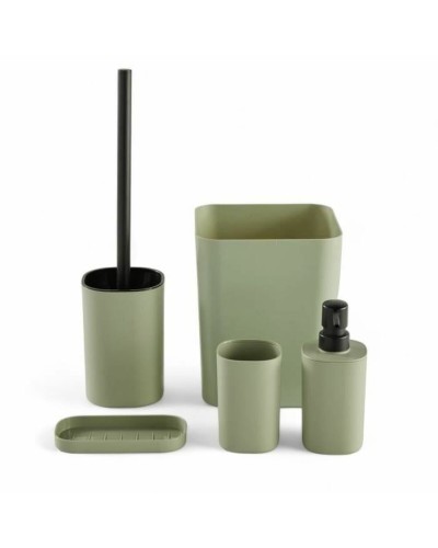 Set da Bagno TODAY HOY Verde Plastica Moderno (5 Unità)