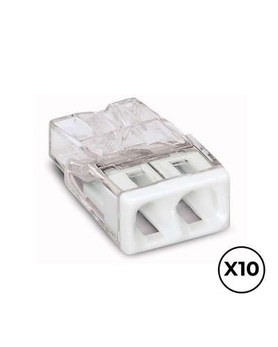 Snelsluiting Wago 2,5 mm Verbindingen x 2 (10 Stuks)