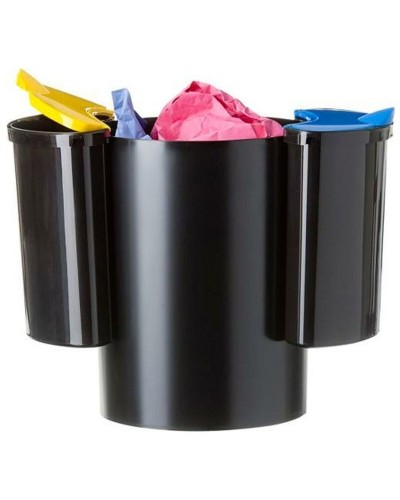 Papierkorb Archivo 2000 Schwarz polystyrol 18 L