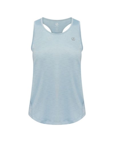 Tank Top Dames Dare 2b Agleam Wit Licht Blauw