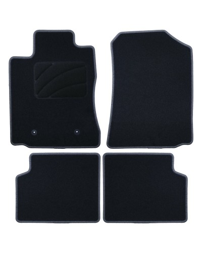 Auto-Fußmatten-Set OCC Motorsport OCCTY0014GD Schwarz Dunkelgrau Toyota Corolla Samt