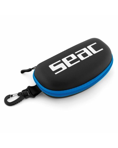 Koffer voor glazen Seac 1110123525 Blauw Één maat Zwembril