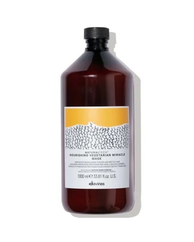 Masque nourrissant pour cheveux Davines NaturalTech Vegetarian Miracle 1 L