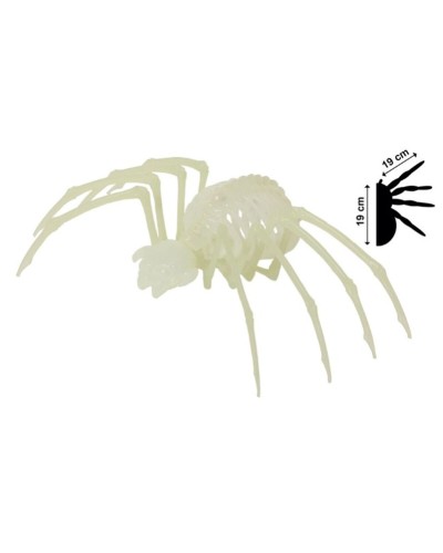 Halloween-Dekoration 38 x 19 x 10 cm grün Spinne